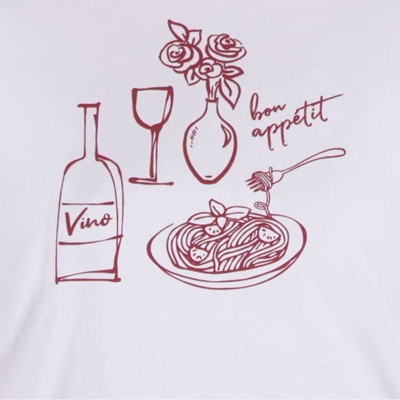 State of Mine Graphic Baby Tee White T-Shirt - Picture 4 of 5